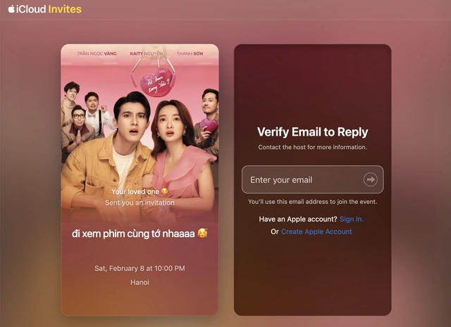 Apple ra mắt ứng dụng giúp bạn rủ crush đi xem phim dễ hơn- Ảnh 7. Apple ra mắt ứng dụng giúp bạn rủ crush đi xem phim dễ hơn- Ảnh 7.