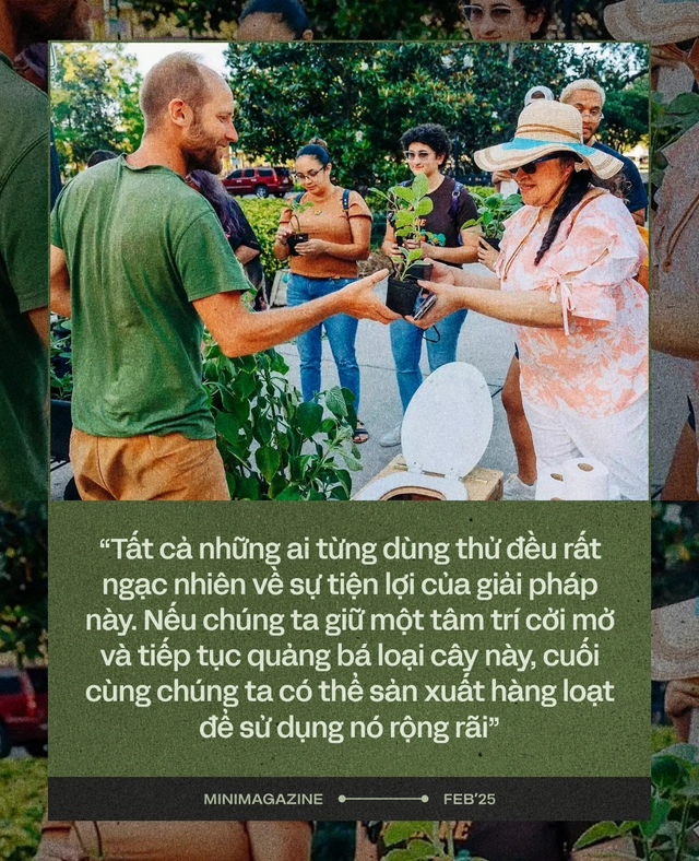 Người Mỹ dùng 4,3 tỷ km giấy vệ sinh mỗi năm, gấp 30 lần khoảng cách từ Trái Đất tới Mặt Trời: Và giờ, họ đang học người Châu Phi, quay lại dùng lá cây- Ảnh 12. Người Mỹ dùng 4,3 tỷ km giấy vệ sinh mỗi năm, gấp 30 lần khoảng cách từ Trái Đất tới Mặt Trời: Và giờ, họ đang học người Châu Phi, quay lại dùng lá cây- Ảnh 12.