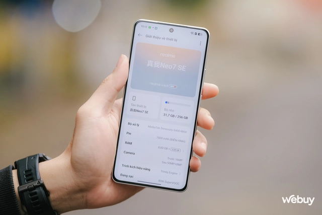 Lại thêm một điện thoại "phá đảo" phân khúc tầm trung: Thiết kế đẹp, màn hình siêu sáng, chip Dimensity 8400-MAX kèm pin 7.000mAh, giá dưới 7 triệu- Ảnh 18. Lại thêm một điện thoại "phá đảo" phân khúc tầm trung: Thiết kế đẹp, màn hình siêu sáng, chip Dimensity 8400-MAX kèm pin 7.000mAh, giá dưới 7 triệu- Ảnh 18.
