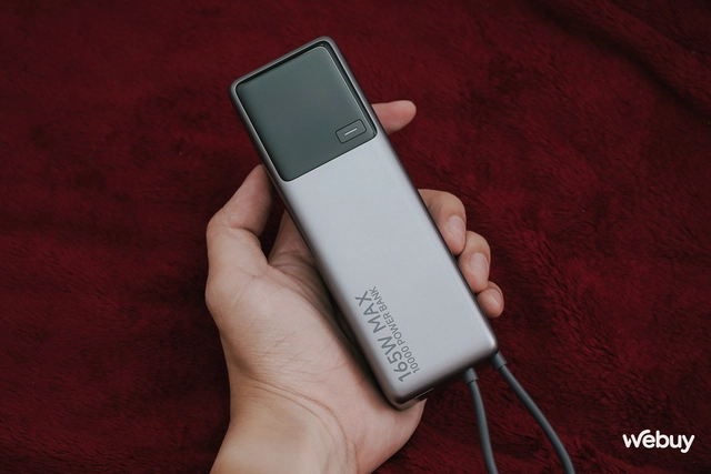 Dùng thử pin dự phòng cao cấp của Xiaomi: Công suất lên tới 165W, dung lượng dù chỉ 10.000mAh nhưng đây mới là điểm "ăn tiền"- Ảnh 2. Dùng thử pin dự phòng cao cấp của Xiaomi: Công suất lên tới 165W, dung lượng dù chỉ 10.000mAh nhưng đây mới là điểm "ăn tiền"- Ảnh 2.