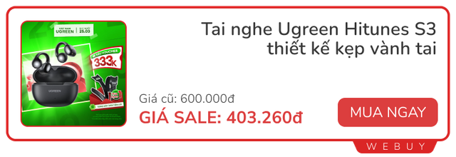 Sale cuối tháng vẫn còn: Số dư còn 500k vẫn tự tin mua combo vài món từ Xiaomi, Baseus, Ugreen...- Ảnh 3. Sale cuối tháng vẫn còn: Số dư còn 500k vẫn tự tin mua combo vài món từ Xiaomi, Baseus, Ugreen...- Ảnh 3.