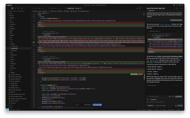 Trải nghiệm Cursor AI không cần code một dòng: Xong một dự án chỉ trong vài giờ là có thật, nhưng liệu bạn đã biết cách dùng sao cho tối ưu?- Ảnh 12. Trải nghiệm Cursor AI không cần code một dòng: Xong một dự án chỉ trong vài giờ là có thật, nhưng liệu bạn đã biết cách dùng sao cho tối ưu?- Ảnh 12.