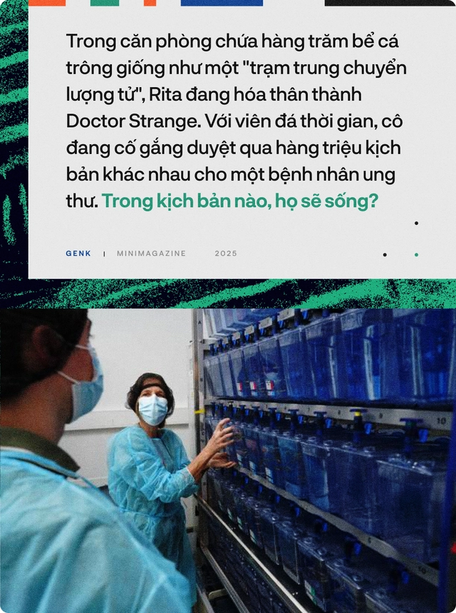 90% bệnh nh&acirc;n ung thư sẽ được điều trị tốt hơn, nếu c&aacute;c b&aacute;c sĩ hỏi &yacute; kiến những ch&uacute; c&aacute; trong "thủy cung lượng tử"- Ảnh 3.