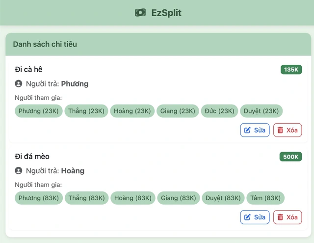 Đồng nghiệp than thở chuyện chia tiền ăn, tôi dùng Cursor AI code luôn ra trang web tính tiền Đồng nghiệp than thở chuyện chia tiền ăn, tôi dùng Cursor AI code luôn ra trang web tính tiền
