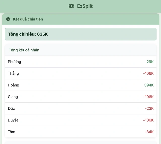 Đồng nghiệp than thở chuyện chia tiền ăn, tôi dùng Cursor AI code luôn ra trang web tính tiền Đồng nghiệp than thở chuyện chia tiền ăn, tôi dùng Cursor AI code luôn ra trang web tính tiền