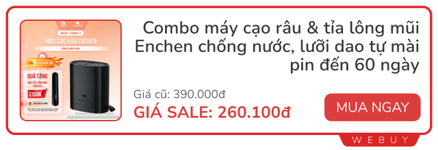 Mùng 10 hàng tháng cũng có sale lớn: Combo cạo râu + tỉa lông mũi Enchen 260.000đ, máy sưởi Xiaomi giảm 60%, đèn diệt côn trùng chỉ hơn 200.000đ...- Ảnh 2. Mùng 10 hàng tháng cũng có sale lớn: Combo cạo râu + tỉa lông mũi Enchen 260.000đ, máy sưởi Xiaomi giảm 60%, đèn diệt côn trùng chỉ hơn 200.000đ...- Ảnh 2.