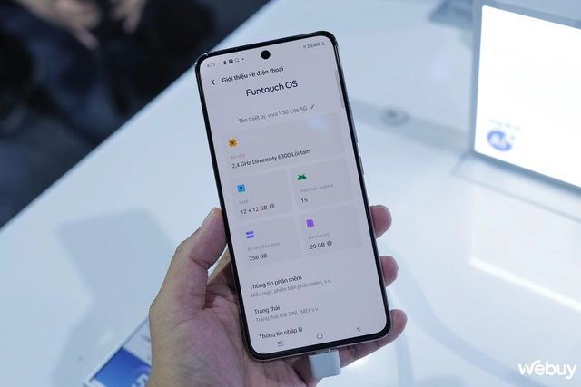 vivo ra mắt điện thoại pin khủng 6.500mAh: Thiết kế bắt mắt, camera 50MP, giá vivo ra mắt điện thoại pin khủng 6.500mAh: Thiết kế bắt mắt, camera 50MP, giá