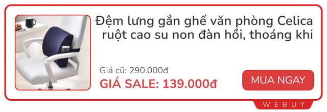 Sale 4/4 còn nhiều: Thẻ định vị Apple Find My từ 186.000đ, đệm ngồi công thái học 140.000đ, đèn chống cận giảm gần nửa giá- Ảnh 7. Sale 4/4 còn nhiều: Thẻ định vị Apple Find My từ 186.000đ, đệm ngồi công thái học 140.000đ, đèn chống cận giảm gần nửa giá- Ảnh 7.
