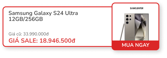 Deal giữa tháng: S24 Ultra 18.95 triệu, bể cá thông minh Xiaomi 1.35 triệu, tai nghe Redmi chỉ 255.000đ...- Ảnh 1. Deal giữa tháng: S24 Ultra 18.95 triệu, bể cá thông minh Xiaomi 1.35 triệu, tai nghe Redmi chỉ 255.000đ...- Ảnh 1.