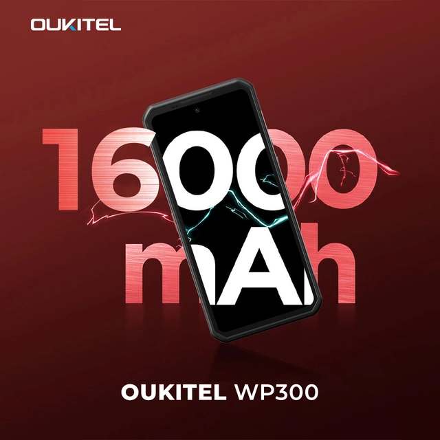 Ra mắt Oukitel WP300 siêu bền: Pin khủng 16.000mAh, tích hợp smartband kiêm tai nghe không dây, đèn pin siêu sáng, đặt hàng sớm giá chỉ 10.4 triệu- Ảnh 2. Ra mắt Oukitel WP300 siêu bền: Pin khủng 16.000mAh, tích hợp smartband kiêm tai nghe không dây, đèn pin siêu sáng, đặt hàng sớm giá chỉ 10.4 triệu- Ảnh 2.