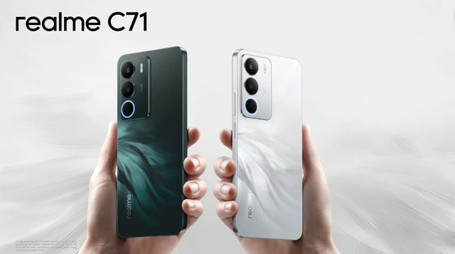 realme C71: Smartphone phổ thông tích hợp sạc nhanh và công nghệ AI- Ảnh 1. realme C71: Smartphone phổ thông tích hợp sạc nhanh và công nghệ AI- Ảnh 1.