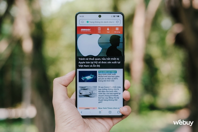 Trên tay điện thoại pin 7.620mAh, chip Dimensity 8400, camera 50MP, giá rẻ hơn Xiaomi- Ảnh 9. Trên tay điện thoại pin 7.620mAh, chip Dimensity 8400, camera 50MP, giá rẻ hơn Xiaomi- Ảnh 9.