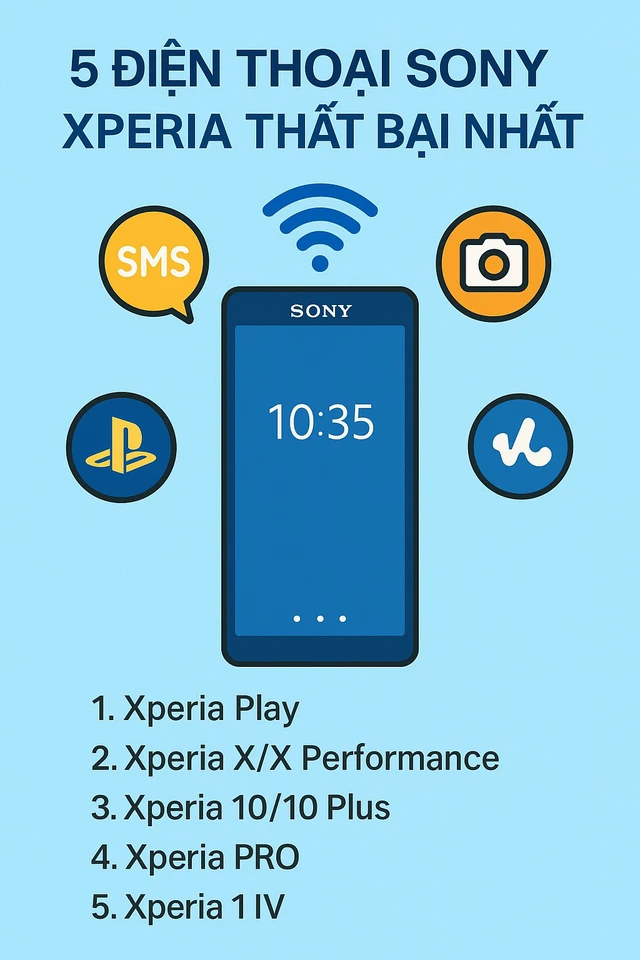 Nhìn lại 10 điện thoại Sony Xperia thành công và thất bại nhất từ trước tới nay- Ảnh 7. Nhìn lại 10 điện thoại Sony Xperia thành công và thất bại nhất từ trước tới nay- Ảnh 7.