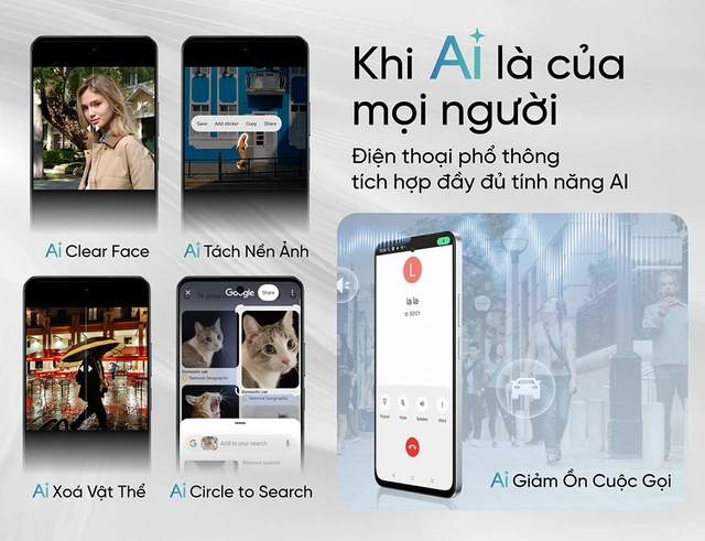 realme ra mắt điện thoại rẻ nhất c&oacute; AI, pin khủng 6.300mAh- Ảnh 3.