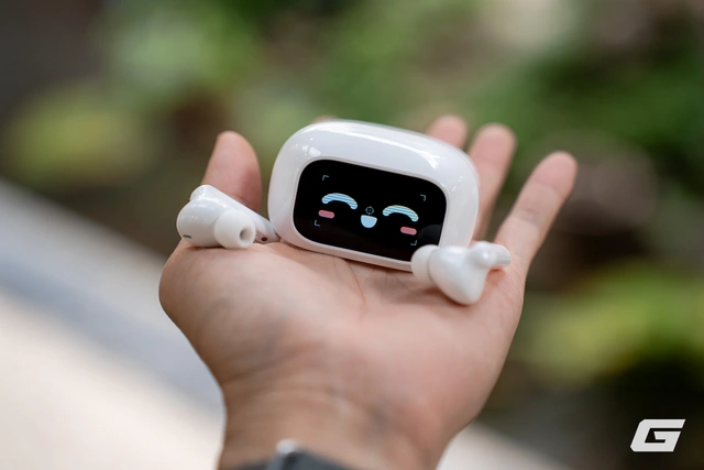 Tai nghe Ugreen EchoBuds Magic: Màn hình cảm ứng trên hộp sạc, chống ồn ngon, pin tốt, nhiều tính năng giá sale khoảng 700.000đ- Ảnh 15. Tai nghe Ugreen EchoBuds Magic: Màn hình cảm ứng trên hộp sạc, chống ồn ngon, pin tốt, nhiều tính năng giá sale khoảng 700.000đ- Ảnh 15.