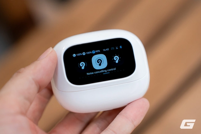 Tai nghe Ugreen EchoBuds Magic: Màn hình cảm ứng trên hộp sạc, chống ồn ngon, pin tốt, nhiều tính năng giá sale khoảng 700.000đ- Ảnh 8. Tai nghe Ugreen EchoBuds Magic: Màn hình cảm ứng trên hộp sạc, chống ồn ngon, pin tốt, nhiều tính năng giá sale khoảng 700.000đ- Ảnh 8.