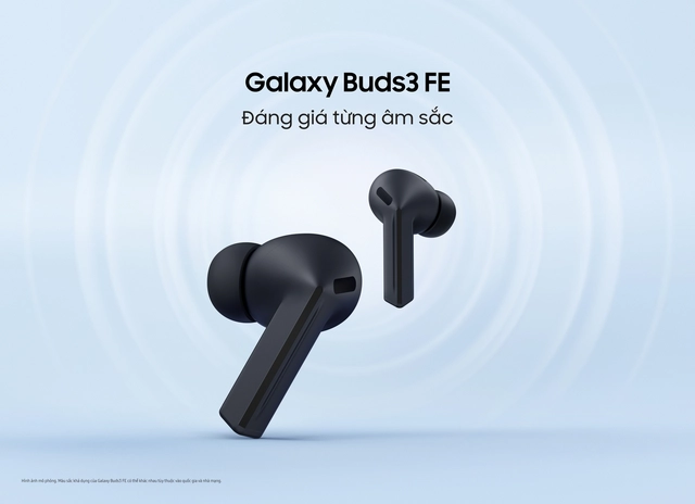 Galaxy Buds3 FE ra mắt: Tai nghe chống ồn ANC tích hợp AI, giá dưới 3 triệu- Ảnh 1. Galaxy Buds3 FE ra mắt: Tai nghe chống ồn ANC tích hợp AI, giá dưới 3 triệu- Ảnh 1.