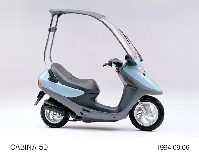 Honda Cabina: siêu phẩm xe tay ga có mái che và gạt nước thập niên 90 thách thức mọi giới hạn vật lý - Ảnh 3.