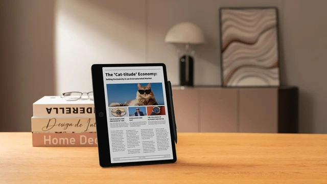 TCL cạnh tranh với Kindle Scribe bằng siêu phẩm Note A1 NXTPAPER: Màn hình màu tần số quét cao, bút T-Pen Pro và AI - Ảnh 1.