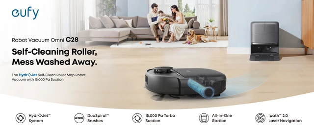 Lại thêm 1 robot hút bụi mới được mở bán tại Việt Nam, lực hút 15.000Pa, trạm làm sạch "tất cả trong một", giá gần 14 triệu đồng sau ưu đãi - Ảnh 1.