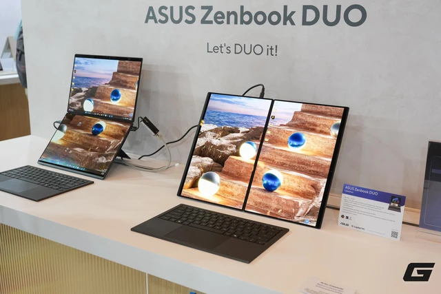Đem laptop hai màn hình đi "cử tạ": ASUS gây sốc với độ bền của Zenbook DUO tại CES 2026 - Ảnh 5.