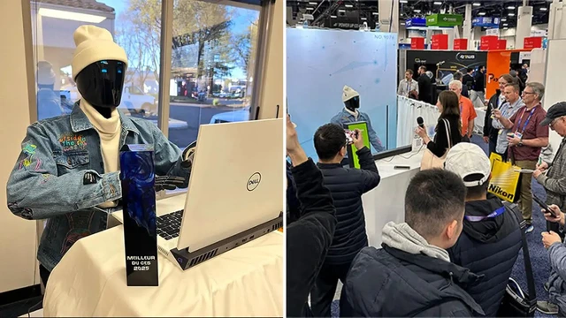 Robot hình người tự vận hành gian hàng CES, hé lộ tương lai AI bước ra đời sống con người - Ảnh 2.