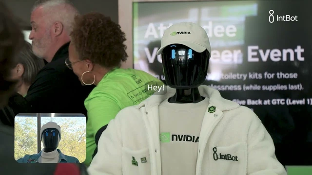 Robot hình người tự vận hành gian hàng CES, hé lộ tương lai AI bước ra đời sống con người - Ảnh 1.