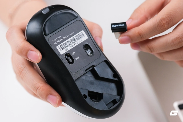 Dùng thử chuột HyperWork Silentium Gen 2: Con lăn ngang, pin 70 ngày và cái giá dưới 500.000 đồng khiến tôi bất ngờ - Ảnh 8.