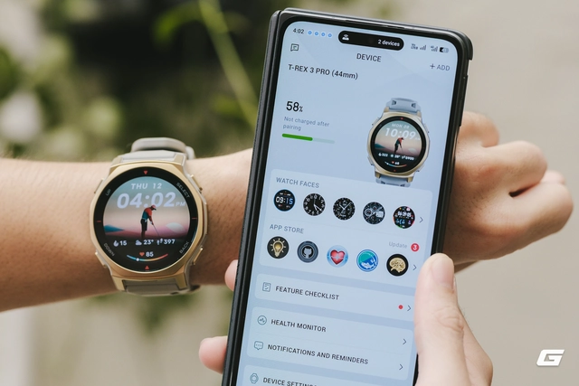 Từ chiếc đồng hồ "chỉ để đi rừng" thành món đeo mỗi ngày: Amazfit T-Rex 3 Pro 44mm khiến tôi bỏ luôn thói quen tháo đồng hồ trước khi ngủ - Ảnh 6.