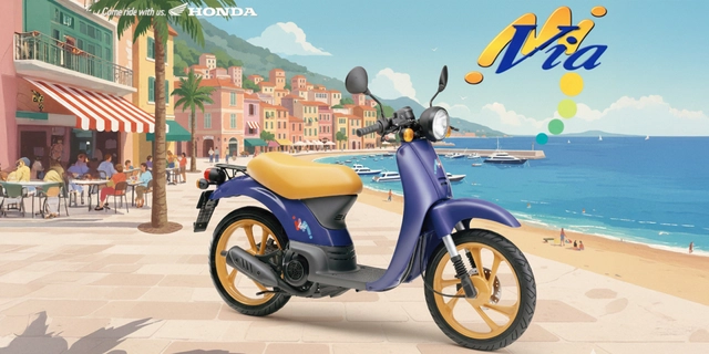 Honda Via và câu chuyện về mẫu xe tay ga mang dòng máu Ý với thiết kế viễn tưởng từng bị lãng quên - Ảnh 1.