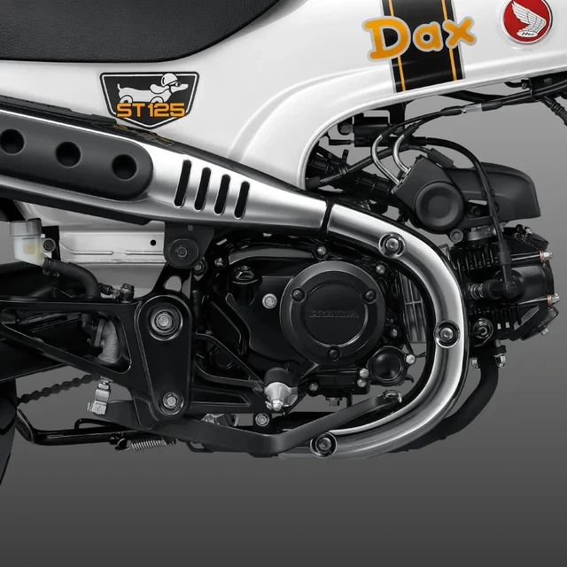 Honda tung Honda Dax màu trắng OG White và đen OG Black, phong cách hoài cổ gây chú ý giới chơi xe - Ảnh 5.