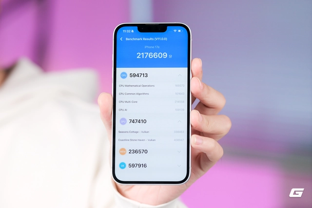 Trên tay đủ 3 màu iPhone 17e chính hãng: Thiết kế không đổi, màu hồng là điểm nhấn, hiệu năng cực mạnh, giá 18 triệu - Ảnh 17.