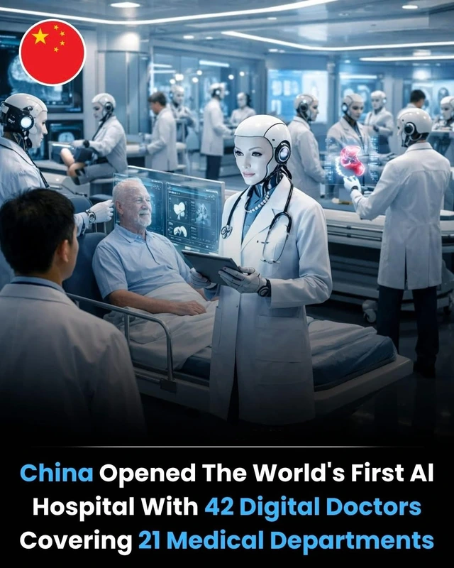 Bệnh viện bác sĩ AI đầu tiên trên thế giới xuất hiện tại Trung Quốc! - Ảnh 1.