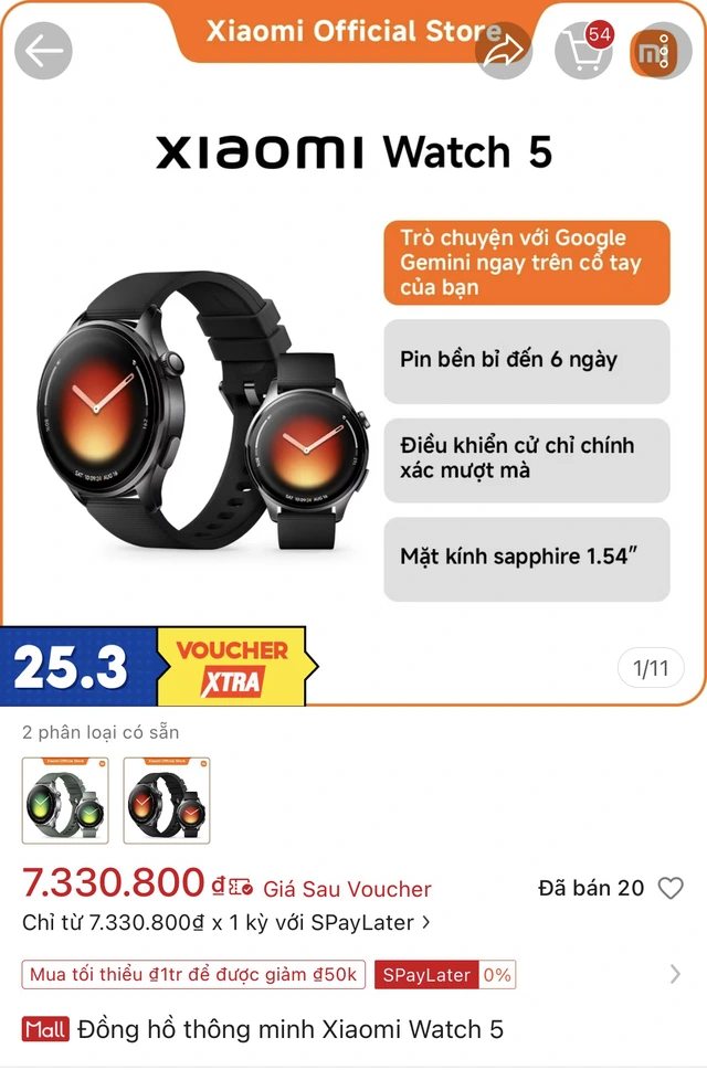 Trên tay Xiaomi Watch 5 chạy Wear OS: Pin đến 6 ngày, điều khiển bằng cử chỉ tay, giá ưu đãi 7.99 triệu - Ảnh 17.