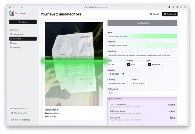 Sợ kế toán sai một li "đi... tù một dặm", lập trình viên tự code ứng dụng AI đọc hóa đơn thay mình - Ảnh 1.