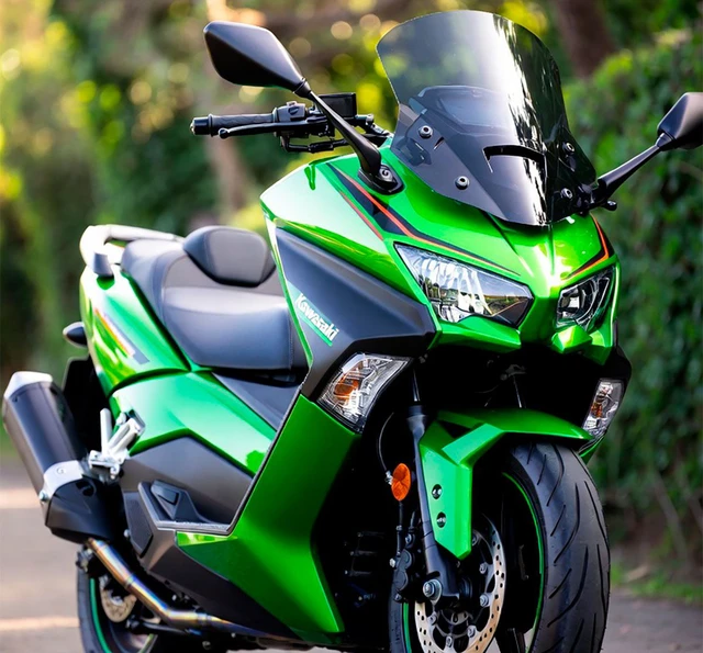 Lộ diện bằng sáng chế xe tay ga Hybrid của Kawasaki: Tham vọng tái định nghĩa Maxi Scooter? - Ảnh 2.