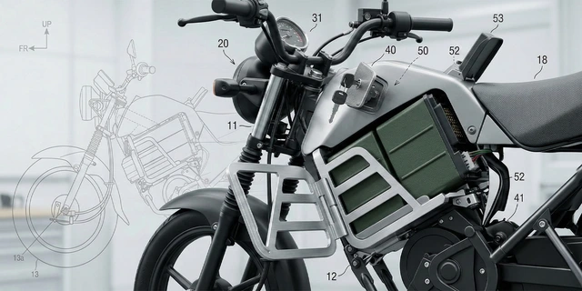 Honda hé lộ xe máy điện siêu rẻ trong bằng sáng chế mới, tham vọng phổ cập phương tiện điện toàn cầu - Ảnh 2.