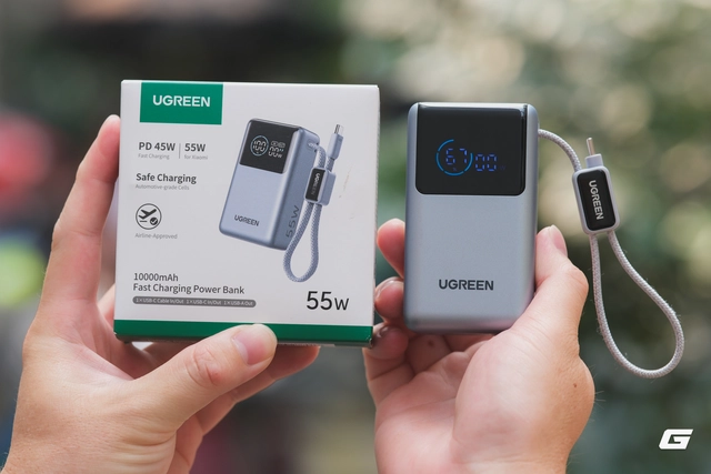 Pin dự phòng nhỏ gọn, tích hợp dây USB-C, công suất cao sạc được cả MacBook mà ai cũng nên sắm một chiếc! - Ảnh 1.