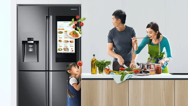 Giờ l&agrave; thời của tủ lạnh th&ocirc;ng minh với sự ra đời của Samsung Family Hub  - Ảnh 2.