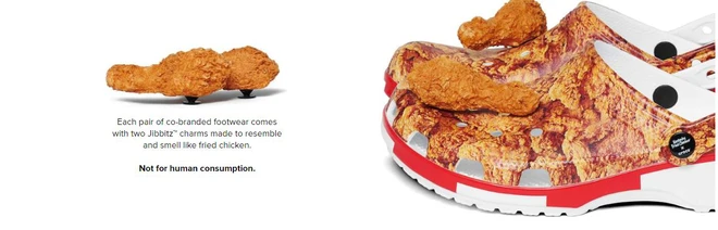 KFC ra mắt đ&ocirc;i sục cực dị c&oacute; họa tiết v&agrave; m&ugrave;i vị g&agrave; r&aacute;n, gi&aacute; gần 1,4 triệu đồng - Ảnh 3.