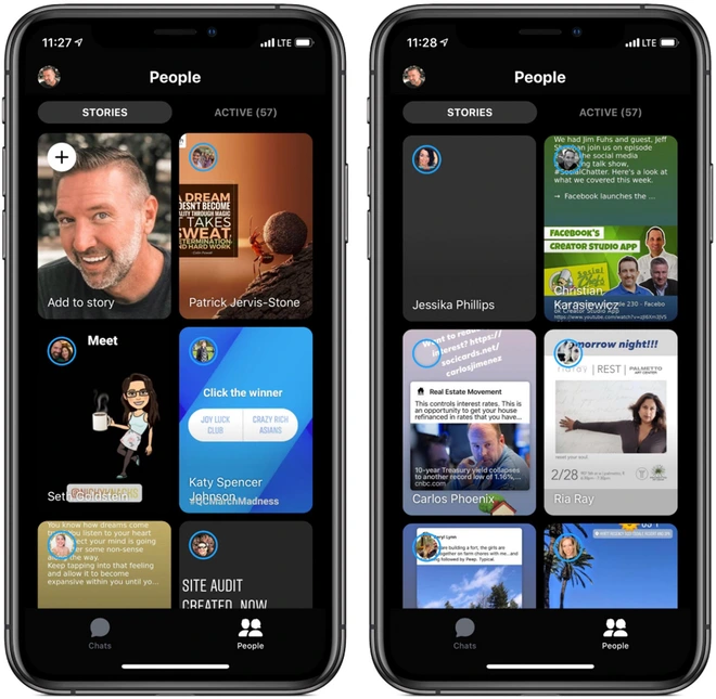 Facebook Messenger c&oacute; thiết kế mới tối giản hơn, Dark Mode v&agrave; Stories nổi bật  - Ảnh 1.