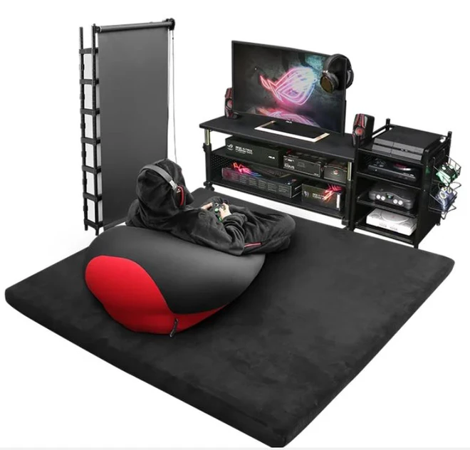 C&ocirc;ng ty Nhật Bản ra mắt mẫu giường gaming độc đ&aacute;o gi&uacute;p người d&ugrave;ng vừa nằm vừa c&agrave;y game thoải m&aacute;i, gi&aacute; từ 7 triệu đồng - Ảnh 9.