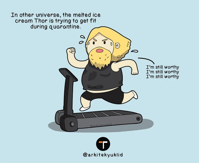 [Ch&ugrave;m ảnh vui] Cuộc sống của c&aacute;c si&ecirc;u anh h&ugrave;ng khi tự c&aacute;ch ly tại nh&agrave;: Cap giặt quần &aacute;o xong đưa Wonder Woman phơi hộ - Ảnh 5.