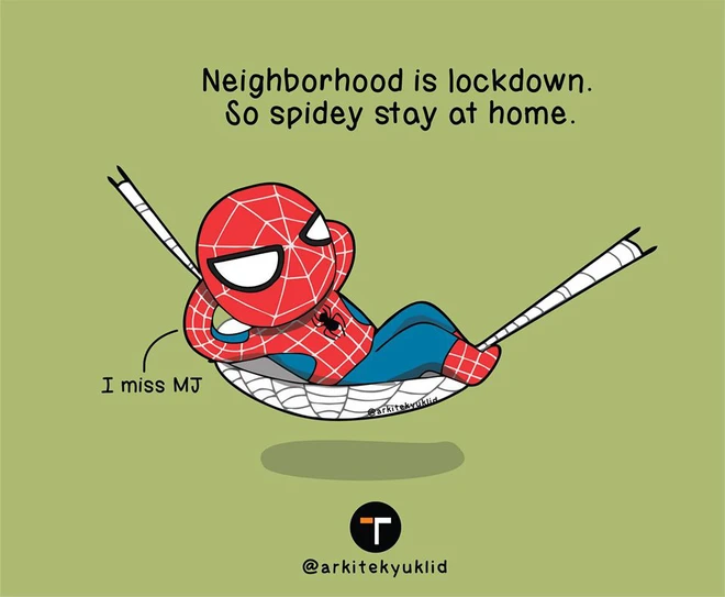 [Ch&ugrave;m ảnh vui] Cuộc sống của c&aacute;c si&ecirc;u anh h&ugrave;ng khi tự c&aacute;ch ly tại nh&agrave;: Cap giặt quần &aacute;o xong đưa Wonder Woman phơi hộ - Ảnh 6.