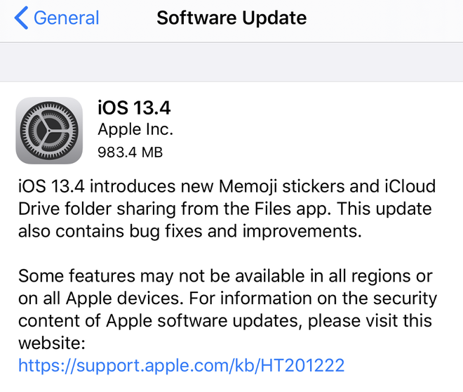 iOS 13.4 g&acirc;y nhiều lỗi nghi&ecirc;m trọng tr&ecirc;n iPhone - Ảnh 1.