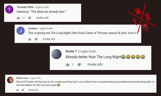 Nổi da g&agrave; với trailer mới của The Walking Dead: Sao lại giống trận đ&aacute;nh Night King trong Game of Thrones đến thế! - Ảnh 3.