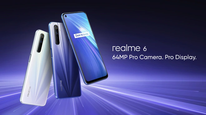 Realme 6 ra mắt: M&agrave;n h&igrave;nh 90Hz, camera 64MP, sạc nhanh 30W, gi&aacute; từ 4.1 triệu đồng - Ảnh 1.