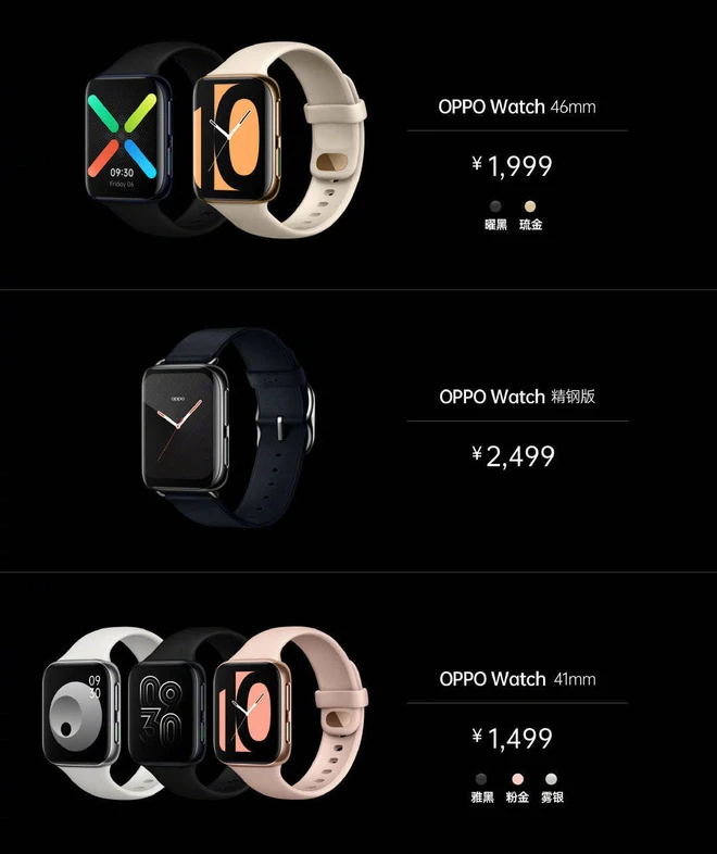 OPPO Watch ra mắt: Thiết kế giống Apple Watch, hỗ trợ eSIM, sạc nhanh VOOC, gi&aacute; từ 5 triệu đồng - Ảnh 4.