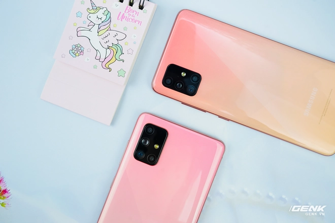 Ảnh thực tế Galaxy A51 v&agrave; Galaxy A71 m&agrave;u Hồng mới, qu&agrave; d&agrave;nh cho chị em phụ nữ nh&acirc;n ng&agrave;y 8/3 - Ảnh 7.