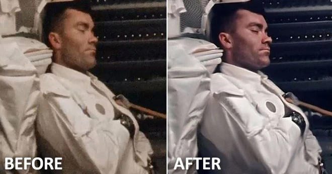 Anh ch&agrave;ng n&agrave;y t&aacute;i hiện những bức ảnh tr&ecirc;n t&agrave;u Apollo 13 với độ n&eacute;t cực cao chỉ bằng c&aacute;ch chồng ảnh l&ecirc;n nhau - Ảnh 1.
